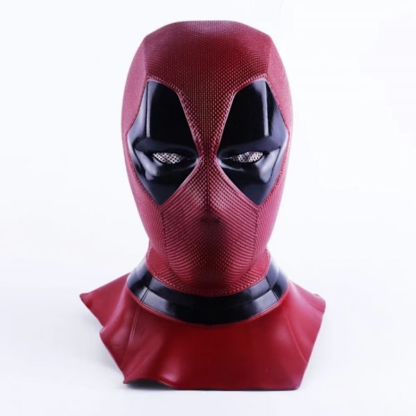 Deadpool Cosplay Wade Winston Wilson Lærmaske Kostyme ubåt Deuce Halloween Fest Kostyme Rekvisitter Standard Tittel