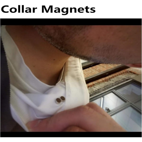 60 st Små magneter Runda kylskåpsmagneter