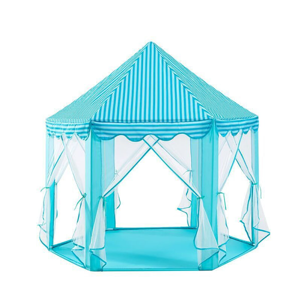 140*120*135CM Lekstuga Hexagonalt Slott Tält för Barn