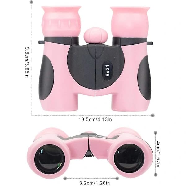 Kikkert til børn, Kikkert, Børnekikkert, Pink Kikkert Let Børnekikkert