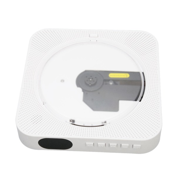 Desktop CD-spiller Multifunksjon HiFi stereohøyttalere Bærbar Bluetooth CD-spiller med timerfunksjon for innendørs