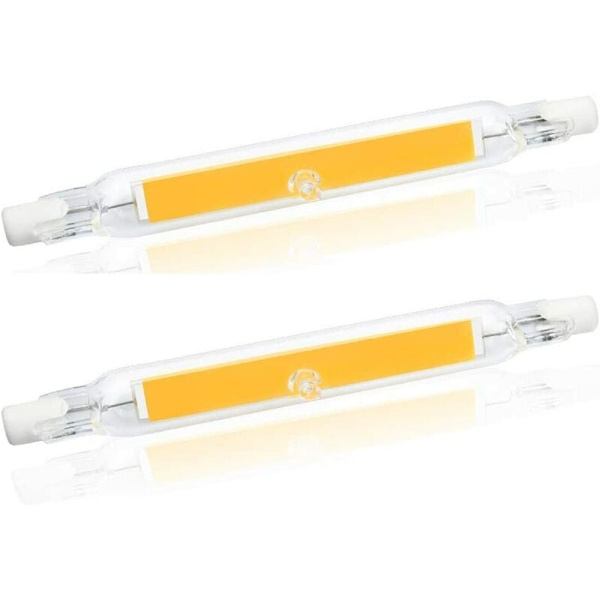 5W R7S 78MM J78 COB Filament LED-lampa, 500 Lumen 360 Grader, motsvarande 30W 48W 50W Halogenlampa, Perfekt för Hem, Kök, Rum, Balkong, Kontor