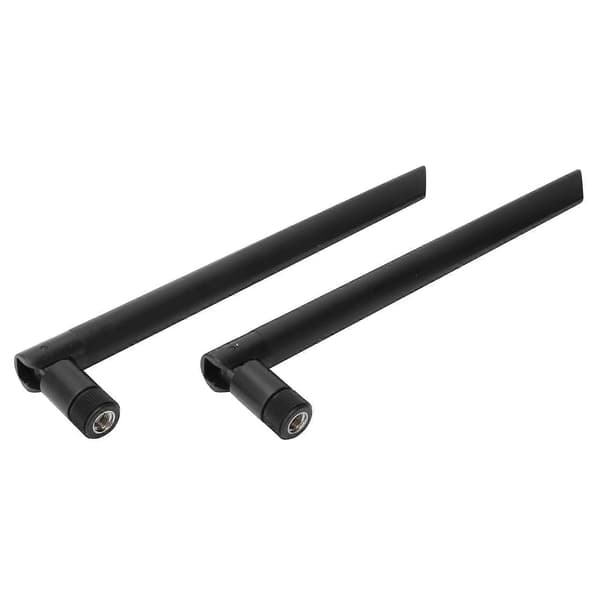 2 stk IPEX4 til SMA-kabel for M.2 WiFi Bluetooth ekstern forlengelse + 2 stk 8DB-antenne