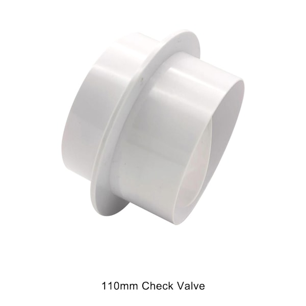 1/2/3/5 Vit Bred applikation Kanalslang Backventil Robust og 110mm check valve 110mm check valve 1 Pc