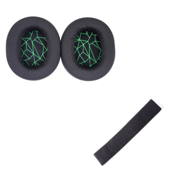 Öronkuddar och huvudbandskudde för SteelSeries Arctis 3/5, Flerfärgad