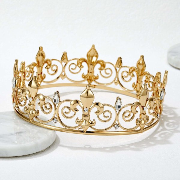 Miesten kuninkaallinen kruunu – metalliset prinssikruunut ja tiaarat