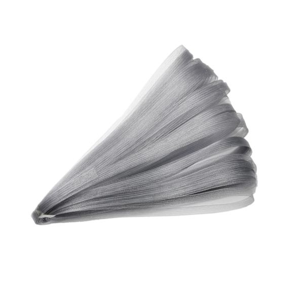 1/2/3/5 Crinoline Hästhårsfläta DIY-hantverk för Hattar Ljusblå Grå Light Blue Grey 1Set