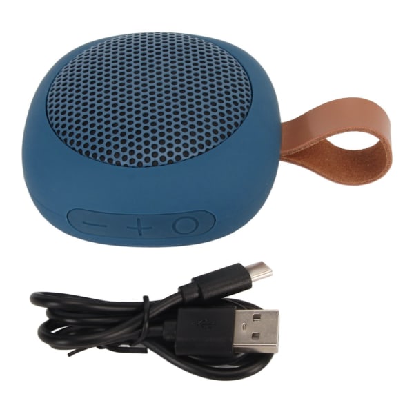 Dusjhøyttaler Bluetooth bærbar trådløs mini vanntett 360 graders surroundlydhøyttaler for utendørsbasseng