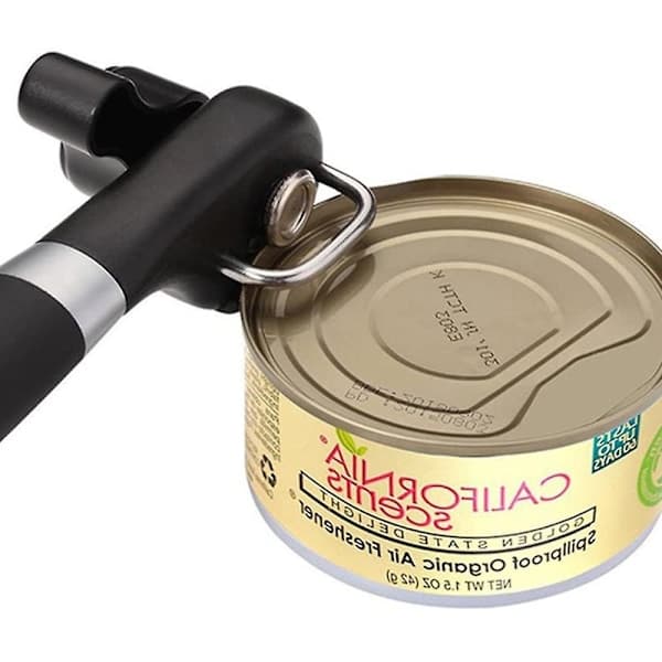 Dåseåbner og flaskeåbner i rustfrit stål med sikker/glat kant