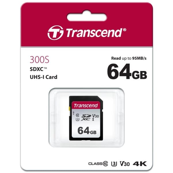 SDXC 64GB UHS-I U1 (L95/S45)—pa