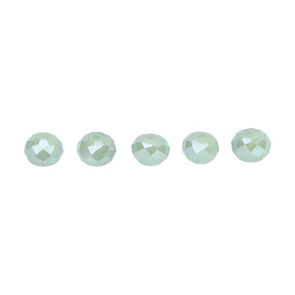 70 stk 8 mm plastik små perler frø perle tilbehør Tilbehør til smykkefremstilling Armbånd DIY CraftLight Green