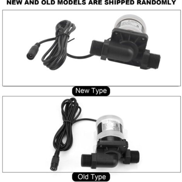 Mini DC børsteløs vannpumpe for liten fiskedam 24V -40℃ 100℃--.pa
