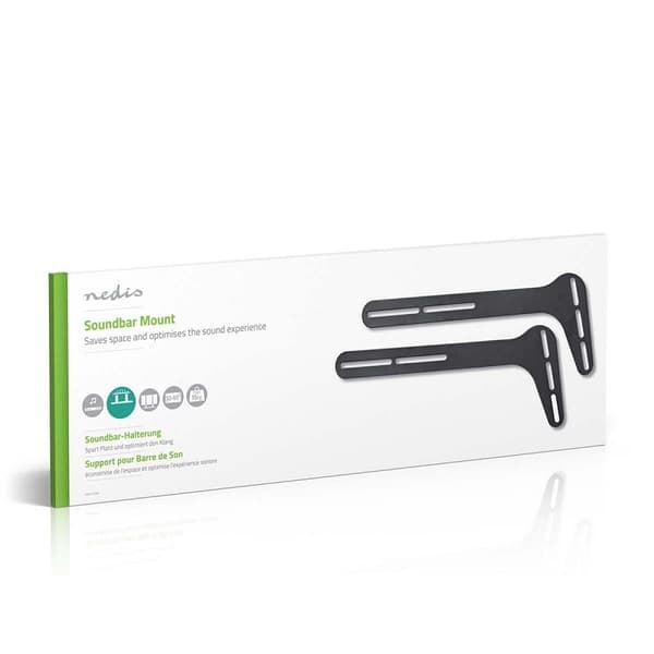 Soundbar Seinäteline 32–65 tuumaa, Max 15 kg