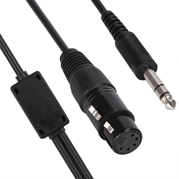 Paris_Headsetadapterkabel til Airbus XLR til GA Dual Plug 5-pin flyhovedtelefoner 0.1