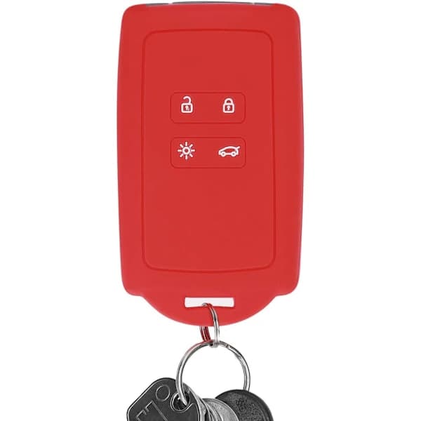 (Svart) Biltilbehør kompatibelt med Renault Smart Key