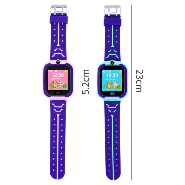 Barnleksak Smartwatch Lämplig present till flickor i åldrarna 3-10 rosa