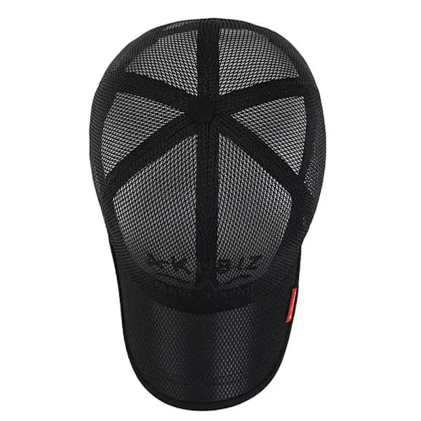 Mesh Baseball Cap Dame Herre Fuld Mesh Hurtigtørrende Kølehat Justerbare Solhatte