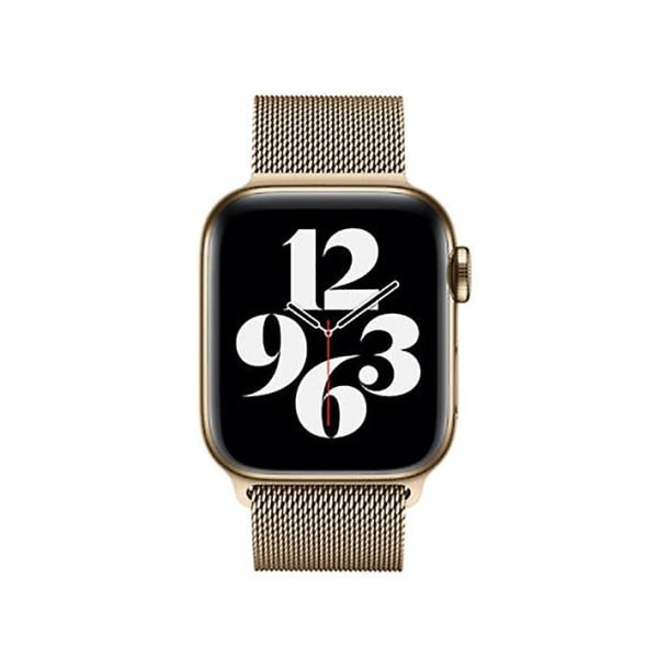 Paris_Apple guld Milanese loop i rostfritt stål för 38mm 40mm 41mm klockor