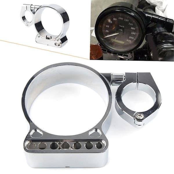 Chrome 39mm Sidoförflyttningsfäste för XL883 1200