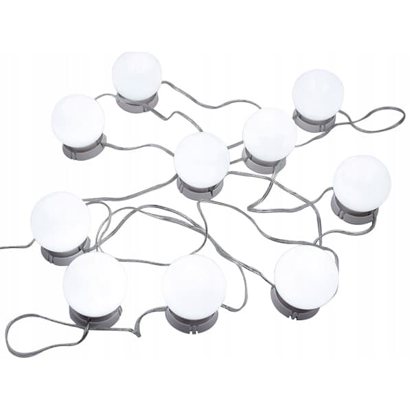 10 LED Lights for Makeup Mirror Vanity - Attach Around Mirror