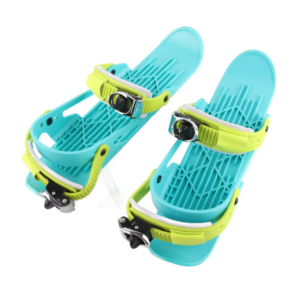 Mini Ski Skøjter Mini Ski Sko Justerbare Skiboards Fastgøres til skistøvler til alpin pister Vintersport for børn Farve