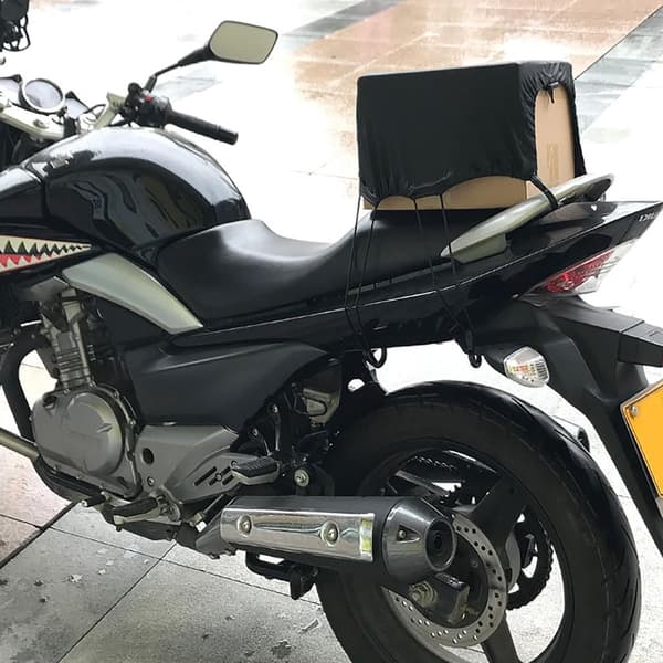 Motorcykel lastnet, vandtæt elastisk netpose, kraftig, M 40x50cm