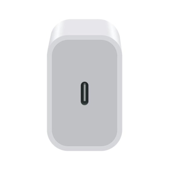 iPhone hurtiglader USB-C 20W med 2m kabel 1 st laddare