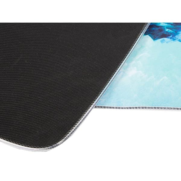 Gaming Mouse Pad with RGB LED Light - 90x40cm - Sea Waves