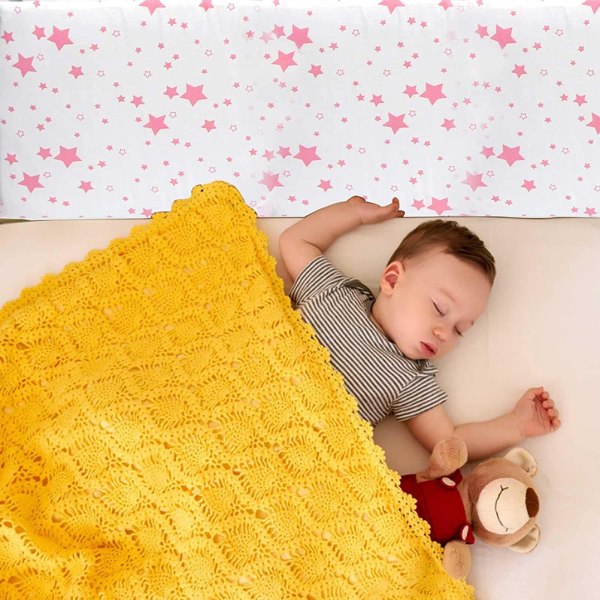 Baby Stötfångare Baby bomull Liner Stötfångare för Baby Sängkläder Baby Räcke Baby Tillbehör