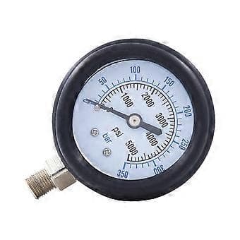 PCP Dykking Luft Vertikal Manometer 350Bar