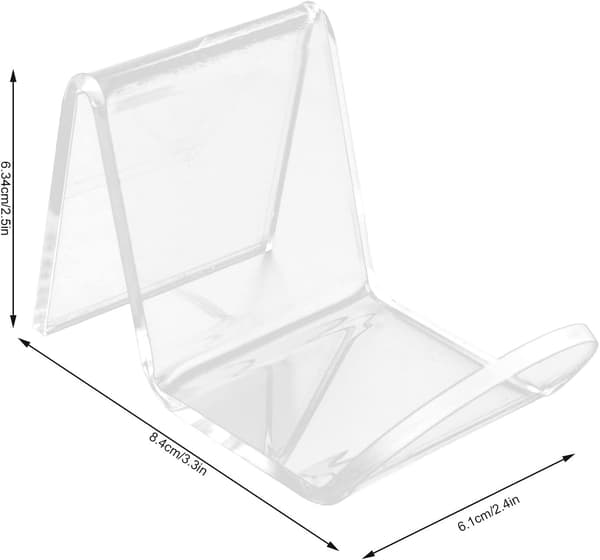 Veggmontert holder for spillkonsoll - Transparent