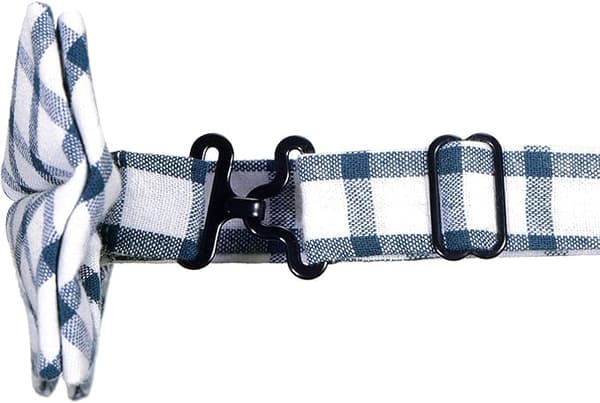 Herrer 12x6cm ternet bomuldsfløjlsjusterbar, klar til brug