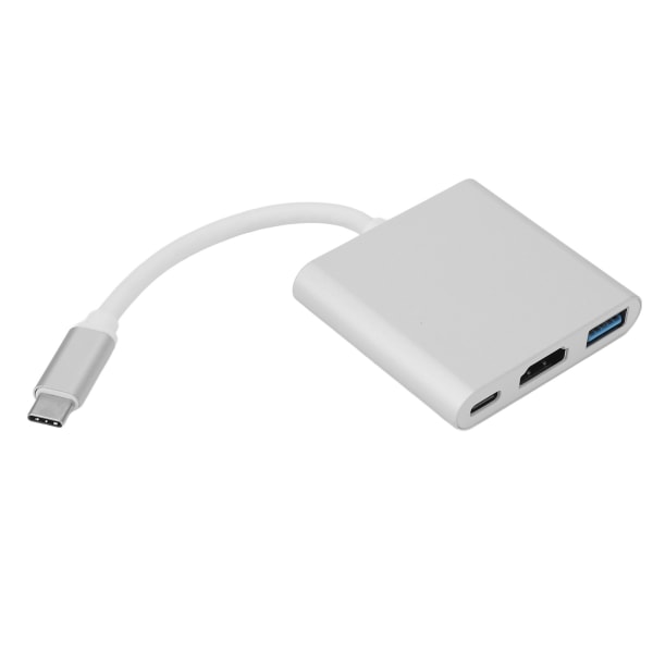 3 in 1 Type C -telakointiasema USB 3.0 -telakointiaseman USB C -keskitin kannettavalle tietokoneelle