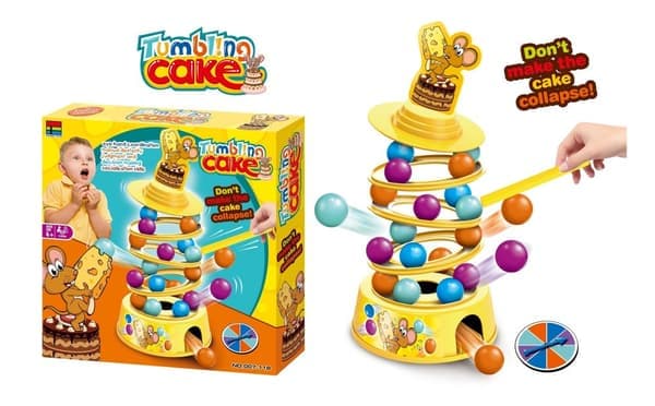 Tasapainopeli koko perheelle, Tumbling cake—pa
