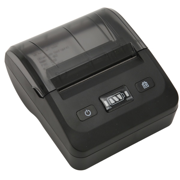 80 mm termisk printer BT4.2-forbindelse 50 til 80 mm/s 203DPI ESC POS-kompatibel type C forsendelsesetiketprinter 100?240V EU-stik