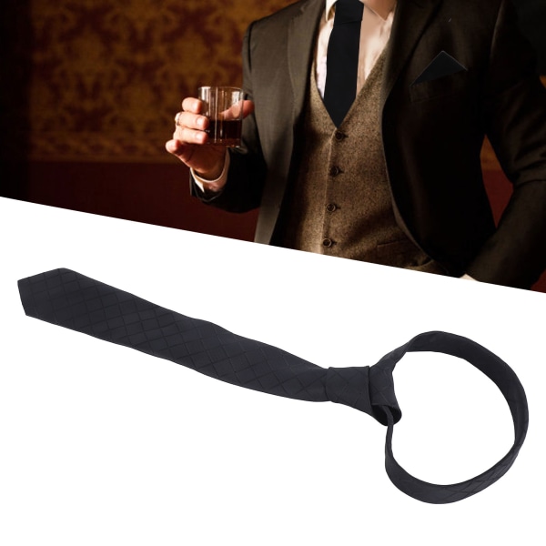 Mænd bindedragt Enkelt mønster halsslips tørklæde ærmer Knapklemmedragt Formel kjole Business jakkesæt slips