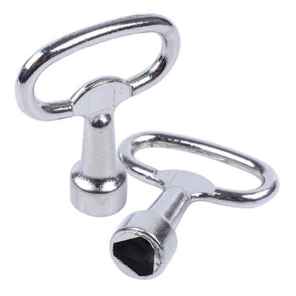 6X Avainura pultille, kolmionmuotoinen metallipaneeli 8 mm.pa