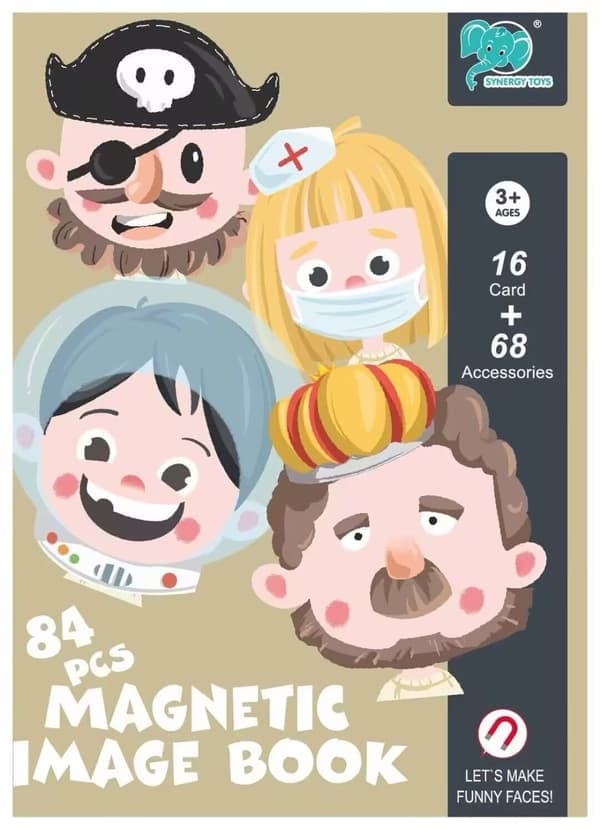 Magnetbok - Ansikter—pa