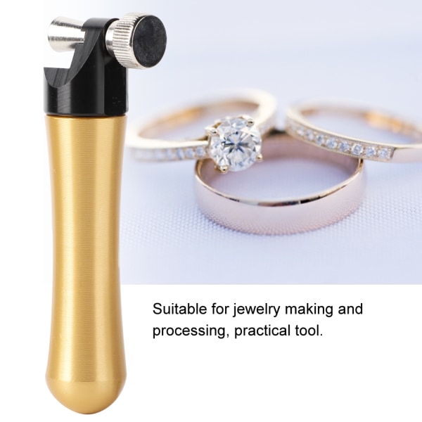 Ring Fixture Smykkeklemme Smykkeinnstillingssett Gull og sølv prosesseringsverktøy