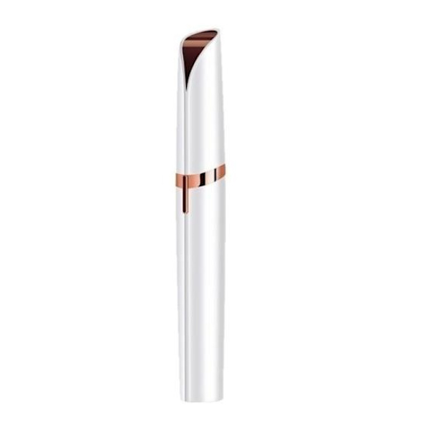 Smertefri Trimmer for Kvinner Epilator Ansikt Nesehår Kinn Lepper Elektrisk Øyenbrynsfjerner Red 13cm