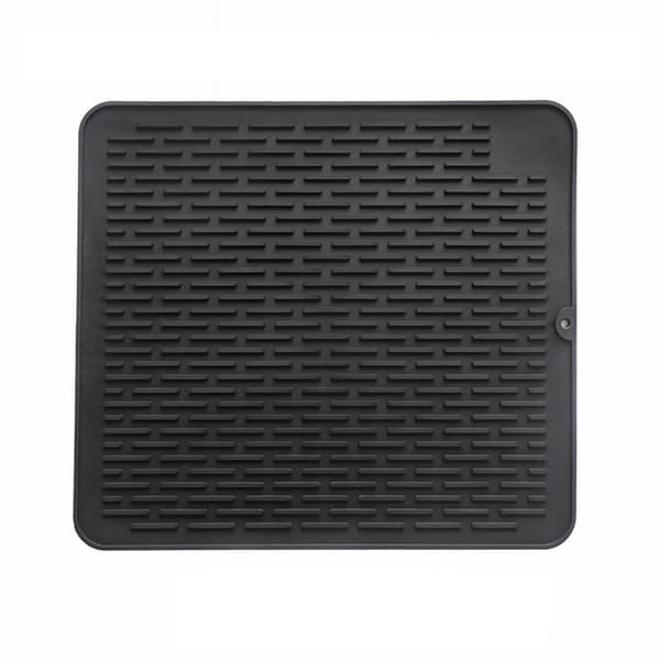 Silikon Oppvaskmatte 40 x 30 cm (Svart)