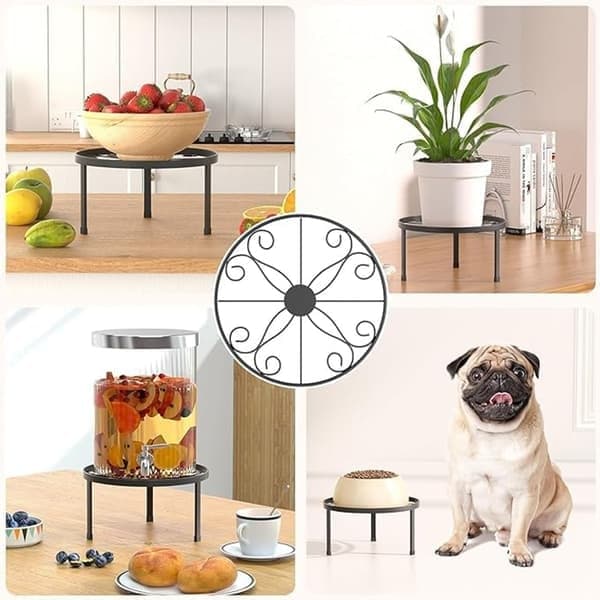 Blomsterställ, växtställ, blomkrukställ, blomsterstöd, för trädgård och balkong, 5-delars set