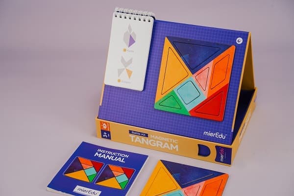 Magnetisk Tangram fra mieredu - Duel Sæt