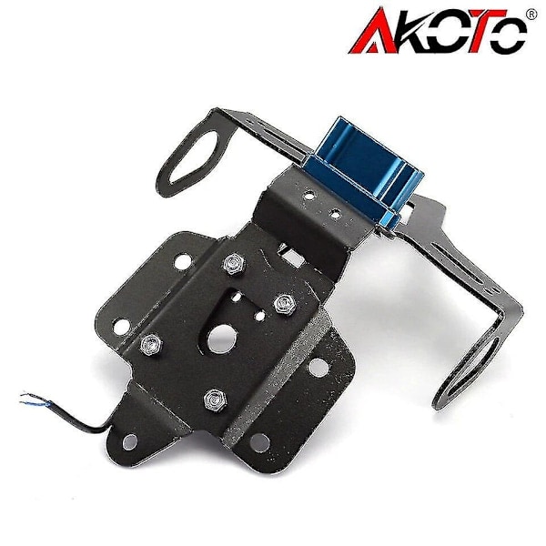 Høykvalitets Skiltholder med LED-lys for Yamaha MT-07 FZ-07 FZ07 MT07 2014 2015 2016 2017 2018 2019 2020 2021
