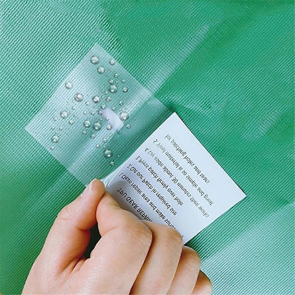 7.5cmx214cm Transparent TPU Vanntett Klistremerke Universal Camping Skygge Telt Badering Reparasjonstape S.pa