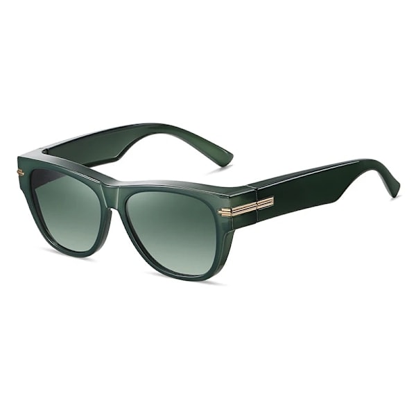 2024 Høykvalitets Overdimensjonerte Solbriller for Myopi TR90 UV400 Polariserte Passer Over Solbriller Lys Svart-C01-P01 Bright Black-C01-P0...