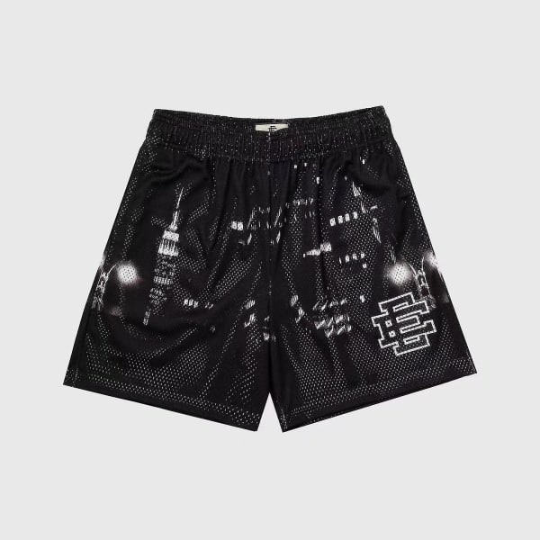 2023 Nye Eric Emanuel Ee Basic Shorts New York City Skyline 2022 Nye Fitness træningsshorts til mænd Andas Mesh Casual Shorts 26 L