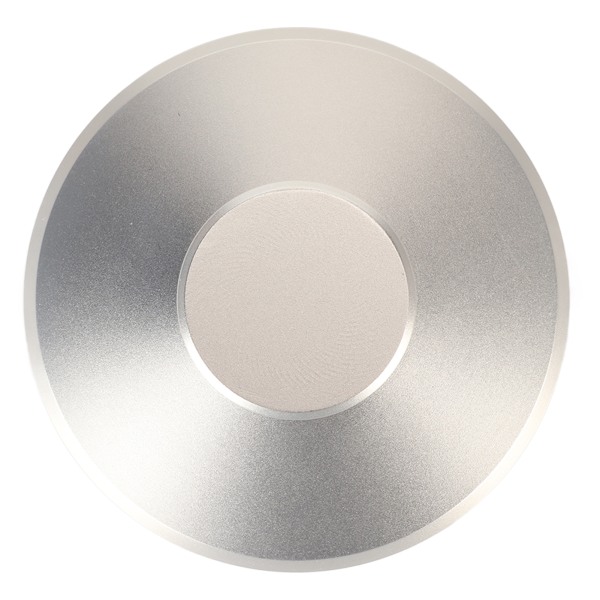Ennätyspainon stabilointiaine alumiiniseoksesta valmistettu vinyylilevysoitin tärinänvaimennin Vinyylipainokiinnike LP-levyn vakaaja hopea