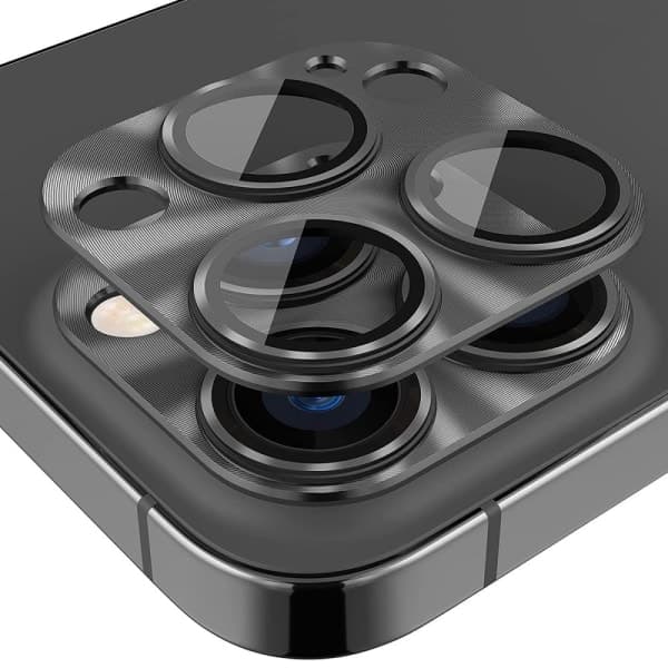 Hat Prince Kamerabeskyttelse i aluminium for iPhone 15 Pro/iPhone 15 Pro Max