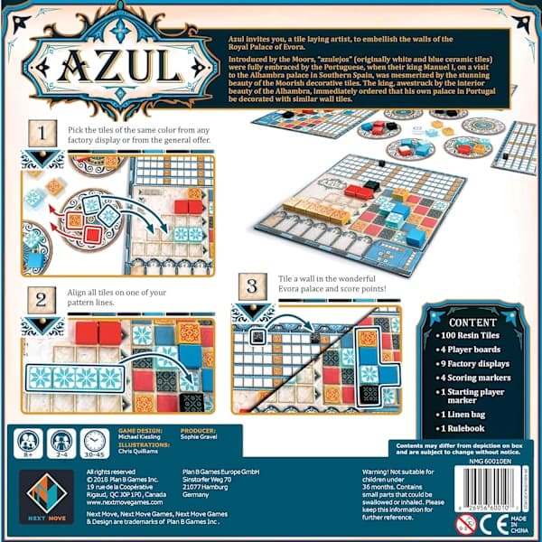 Plan B Games, Azul Plysspil